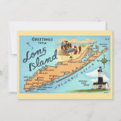 Long Island NY Verhuisaankondiging (Voorkant)