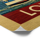 Long Island Poster Sailboat  New York (Hoek)