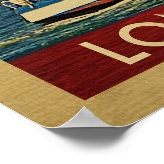 Long Island Poster Sailboat  New York (Hoek)