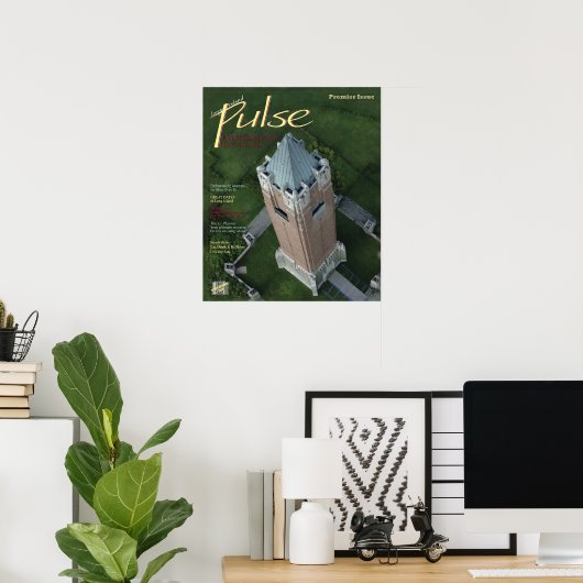 Long Island Pulse Hoesje Poster (Thuiskantoor)