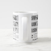 Long Island Railroad Safety Jumbo Mokken (Achterkant)