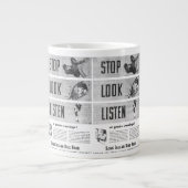 Long Island Railroad Safety Jumbo Mokken (Voorkant)