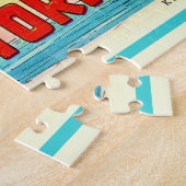 Long Island Retro 11x14 Legpuzzel (Zijkant)