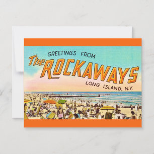 Long Island Rockaways Wenskaart Briefkaart
