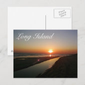 Long Island Seashore Briefkaart (Voorkant / Achterkant)