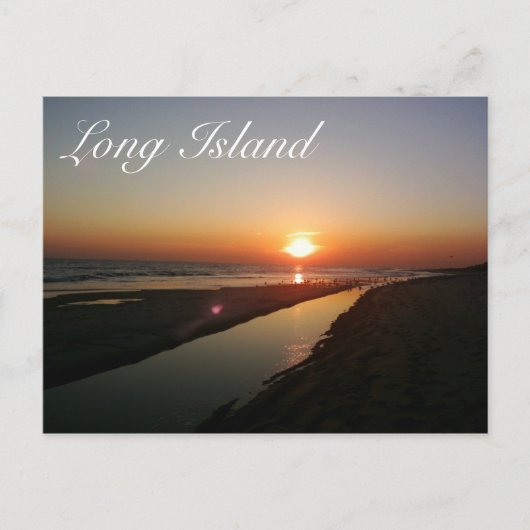 Long Island Seashore Briefkaart (Voorkant)