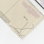 Long Island Sound Oostelijk deel nautische kaart Fleece Deken (Hoek)