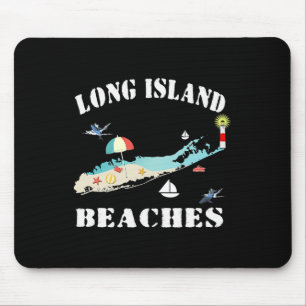 Long Island stranden T-shirt Muismat
