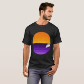 Long Island Sunset Sailing T-shirt (Voorkant volledig)