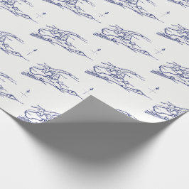 Long Island The Hamptons Kaart VC Cadeaupapier