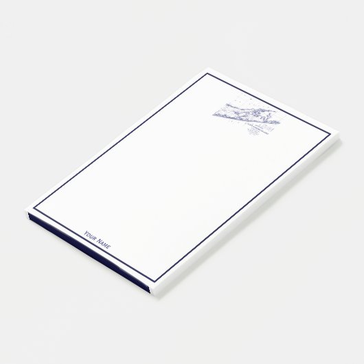 Long Island The Hamptons Map Post-it® Notes (Schuin)