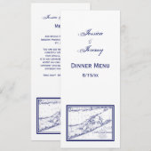 Long Island The Hamptons Map VC Kaart (Voorkant / Achterkant)