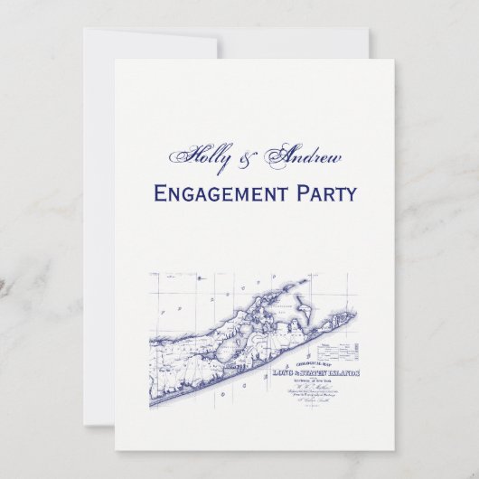 Long Island The Hamptons Map VC Kaart (Voorkant)