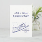 Long Island The Hamptons Map VC Kaart (Staand voorkant)