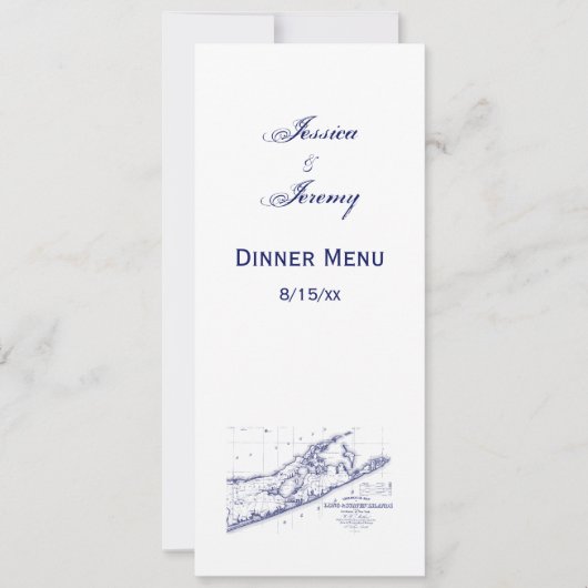 Long Island The Hamptons Map VC Kaart (Voorkant)