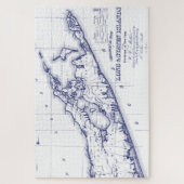 Long Island The Hamptons Map VC Legpuzzel (Verticaal)