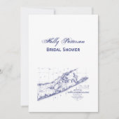 Long Island The Hamptons Map VC Vrijgezellenfeest Kaart (Voorkant)