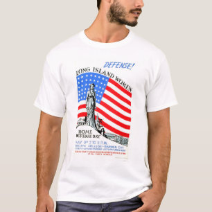 Long Island Women WWWII 1941 WPA T-shirt