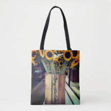 Long Island Zonnebloem Tote