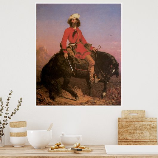 Long Jakes, 1844 Poster (Keuken)