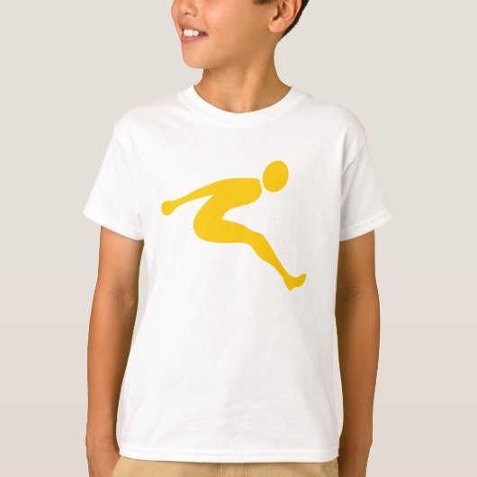 Long Jump - Amber T-shirt (Voorkant)