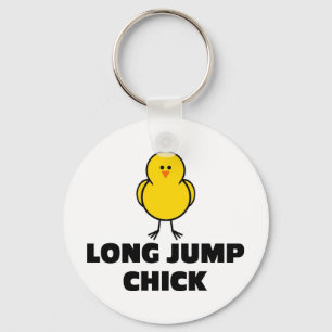 Long Jump Chick Sleutelhanger