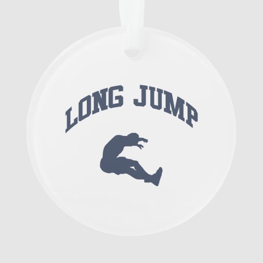 Long Jump Ornament (achterkant)