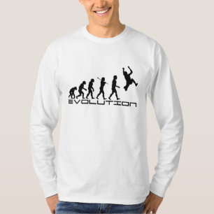 Long Jump Triple Jump Sport Evolution Art T-shirt