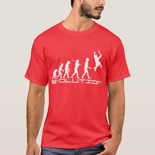 Long Jump Triple Jump Sport Evolution Art T-shirt (Voorkant)