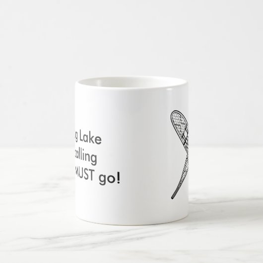 Long Lake is Calling - Snowschoenen Mok (Center)