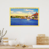 Long Lake - Napels Waterfront & Bay of Napels Inn Poster (Keuken)