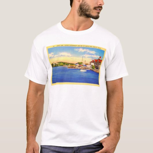 Long Lake - Napels Waterfront & Bay of Napels Inn T-shirt (Voorkant)