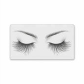 Long Lashes Wimper extensies Schoonheid   Sticker (Voorkant)