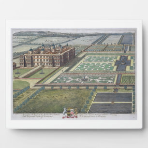 Long Leate gegraveerd door Johannes Kip (c.1652-17 Fotoplaat