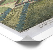 Long Leate gegraveerd door Johannes Kip (c.1652-17 Poster (Hoek)