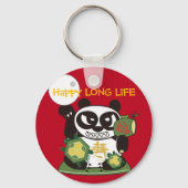 Long Life Panda God Sleutelhanger (Voorkant)