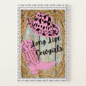 Long Live Cowgirl Rhinestone Notitieboek (Achterkant)