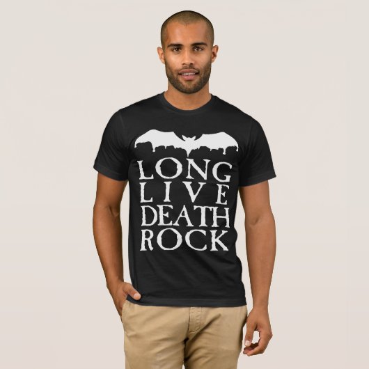 Long Live Deathrock T-shirt (Voorkant volledig)