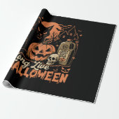 Long Live Halloween Cadeaupapier (Uitgerold)