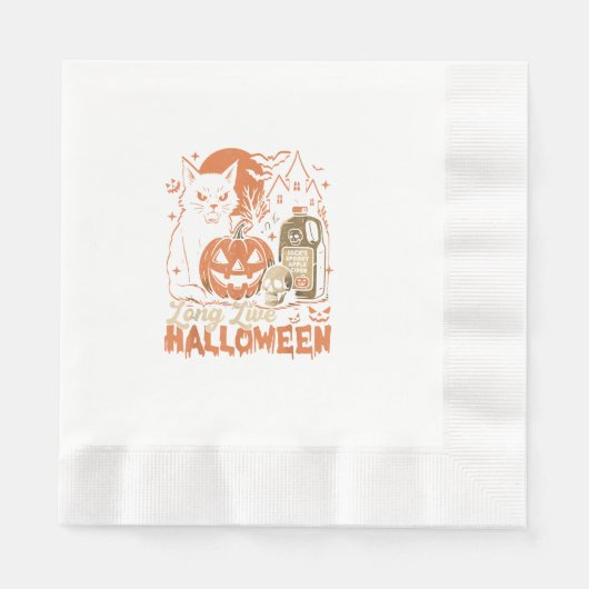 Long Live Halloween Servet (Voorkant)