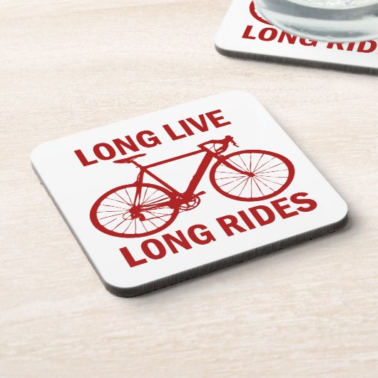 Long Live Long Rides Bier Onderzetter (Linkerzijde)