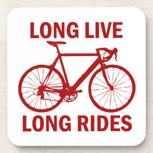 Long Live Long Rides Bier Onderzetter