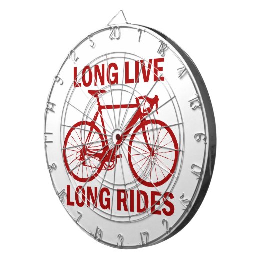 Long Live Long Rides Dartbord (Voorkant Rechts)