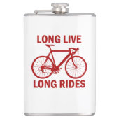 Long Live Long Rides Heupfles (Voorkant)