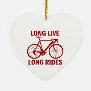 Long Live Long Rides Keramisch Ornament