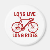 Long Live Long Rides Magneet (Voorkant)