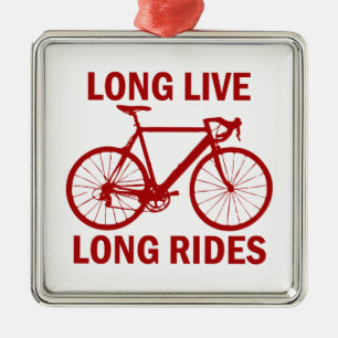 Long Live Long Rides Metalen Ornament