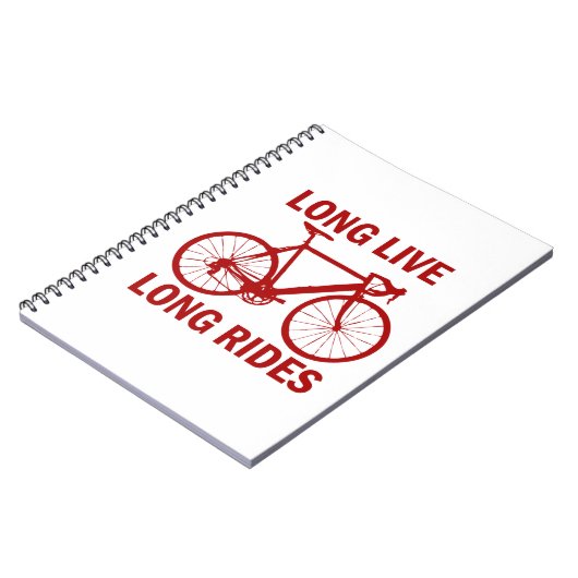 Long Live Long Rides Notitieboek (Linkerzijde)