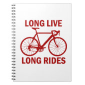Long Live Long Rides Notitieboek (Voorkant)