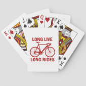 Long Live Long Rides Pokerkaarten (Achterkant)